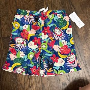 MOTT50 boys swim suit trunks fruit print